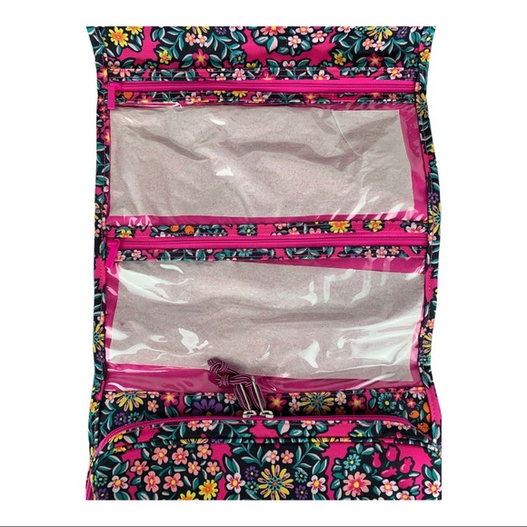 Vera Bradley Lighten Up Hanging Travel Organizer - Kaleidoscope Rosettes - Picture 6 of 10